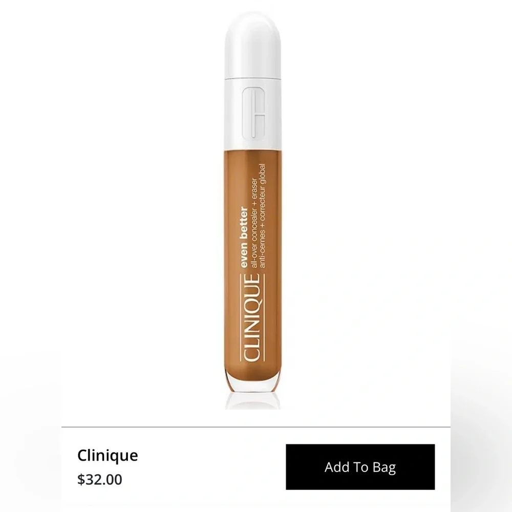 🆕 CLINIQUE Even Better™ All-Over Concealer + Eraser WN 118 Amber